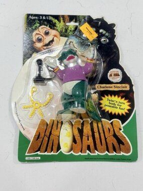 Hasbro 1991 DINOSAURS Action Figure Charlene Sinclair NEW